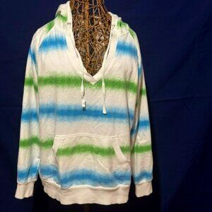 Cato Stripped Hoodie, Size 18/20W